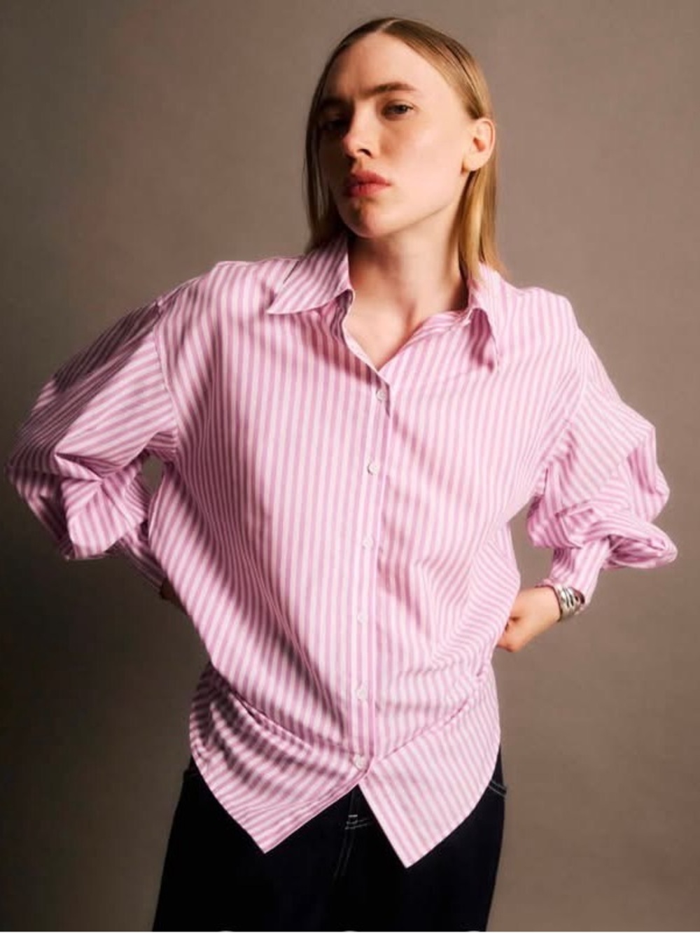 NWT Small JiJi Chemise Eric I ROSE